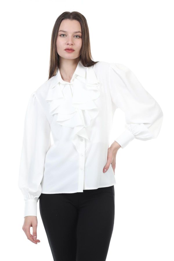 Picture of Be Sueno 10507 WHITE Women Shirt