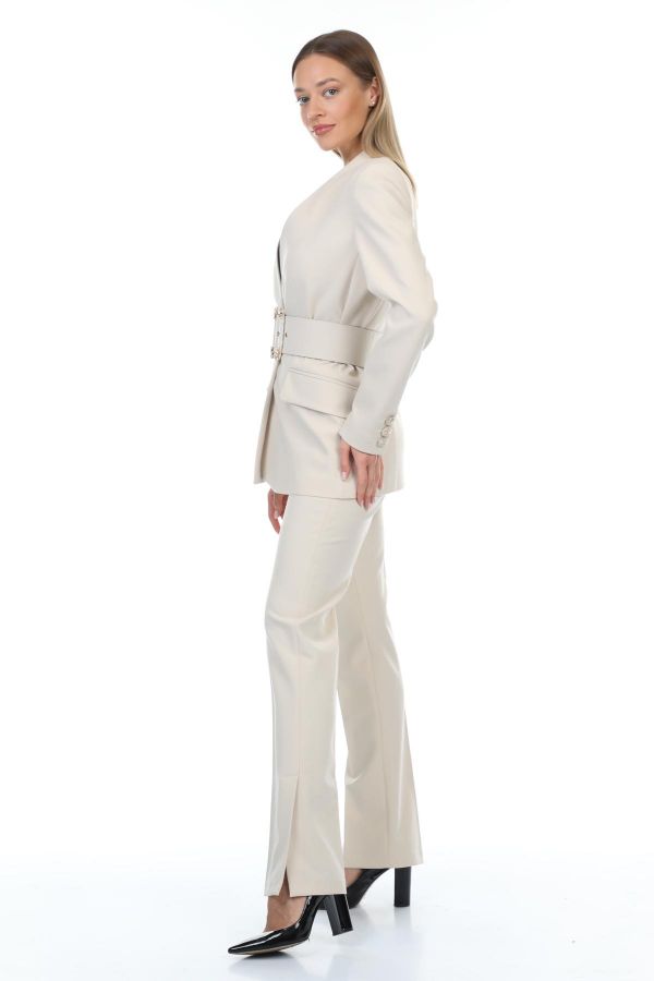 Picture of Lasagrada K9114 CREAM Women Suit