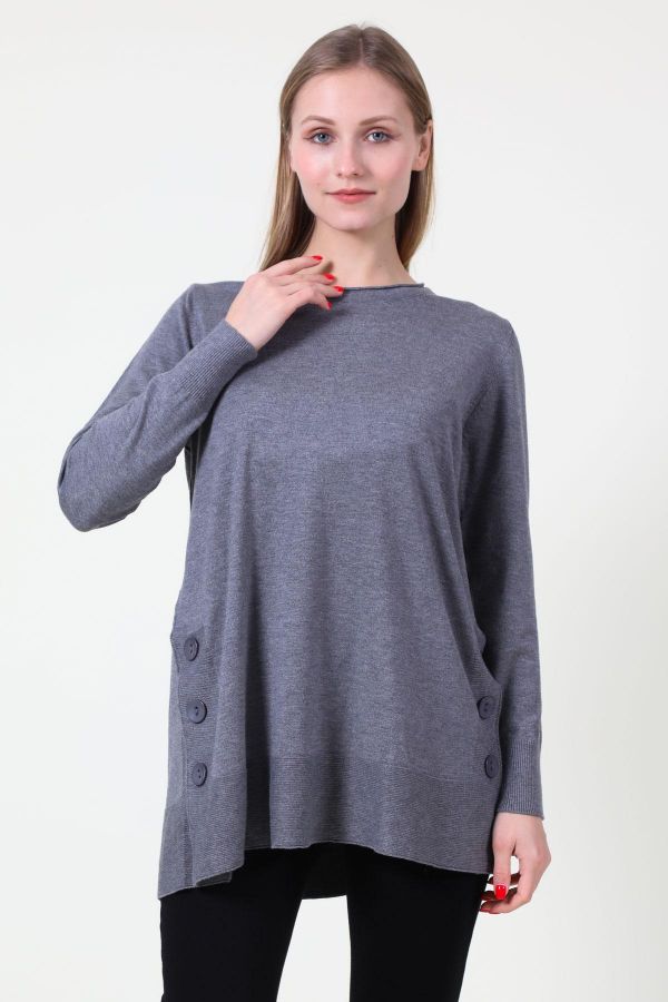 Picture of First Orme 2641-1 GREY Women Blouse