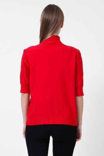 Picture of First Orme 2454-1 RED Women Blouse