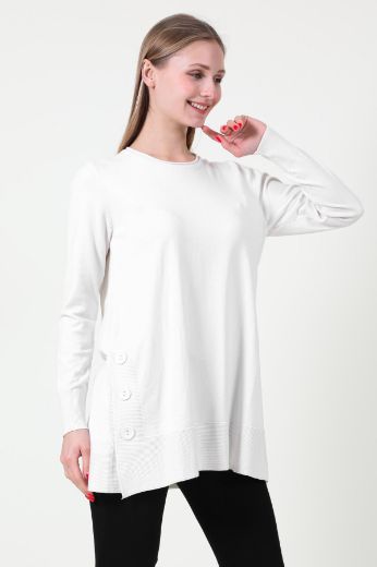 Picture of First Orme 2641-1 ECRU Women Blouse