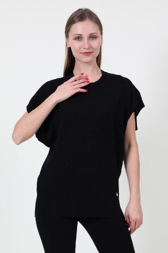 Picture of First Orme 2654-1 BLACK Women Blouse