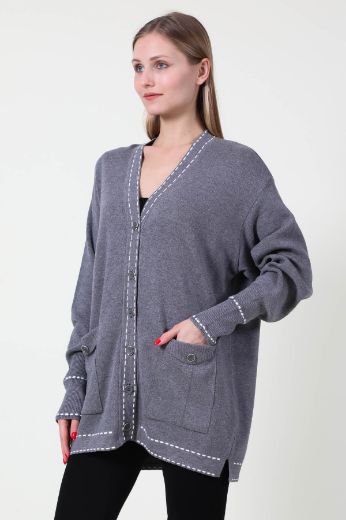 Picture of First Orme 2685-1 GREY Women Jacket