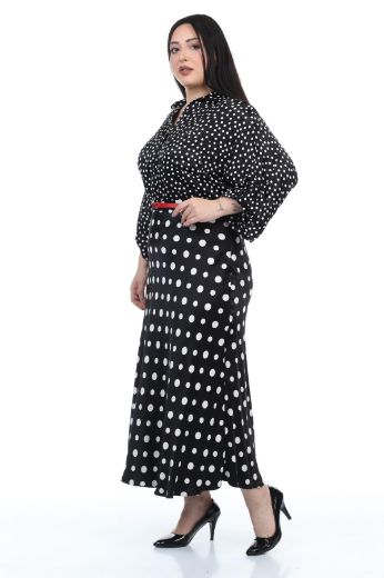 Picture of Biljana 1407798xl BLACK Plus Size Women Suit
