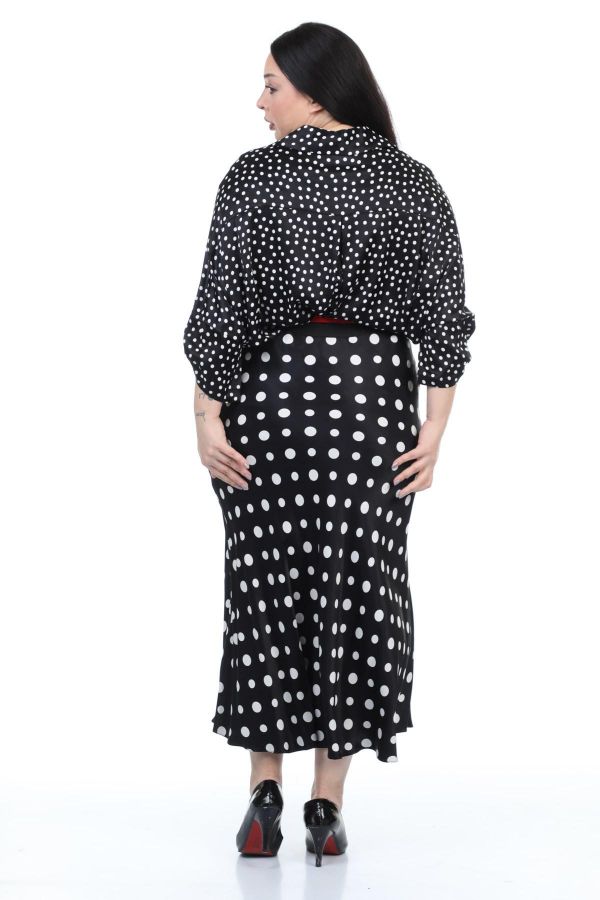 Picture of Biljana 1407798xl BLACK Plus Size Women Suit