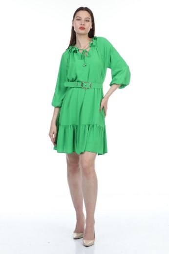 Picture of ROXELAN RD8230 GREEN Women Dress