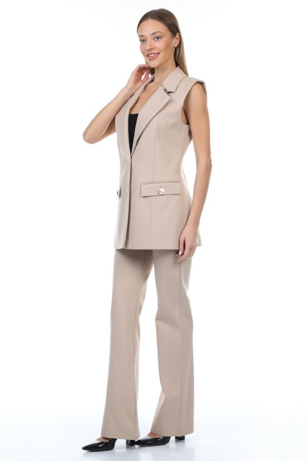 Picture of Lasagrada K9120 CREAM Women Suit