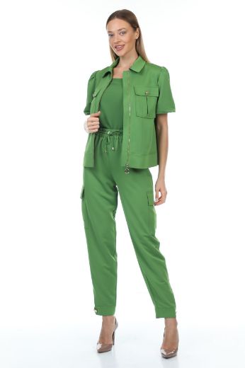 Picture of Lasagrada K9127 GREEN Women Suit