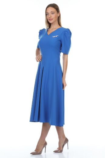 Picture of Mira Mia Y236024 SAX Women Dress