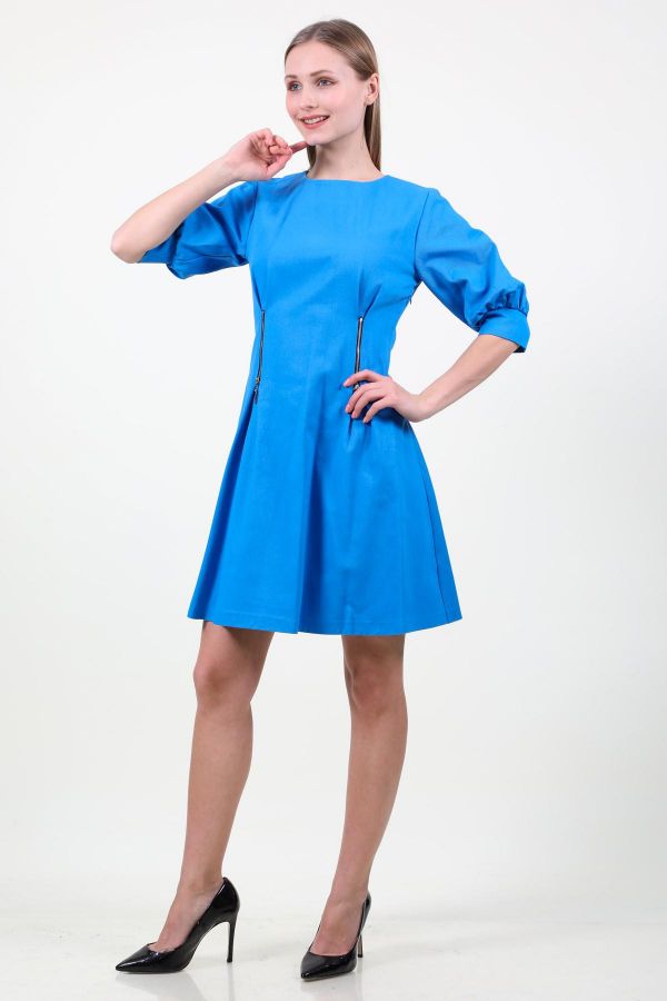 Picture of Perle Donna 9439 BLUE Women Dress