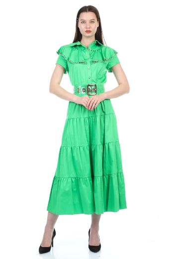 Picture of Lasagrada 64186 GREEN Women Dress