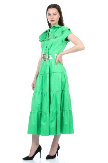 Picture of Lasagrada 64186 GREEN Women Dress