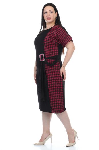 Velvet 77051xl FUSYA Büyük Beden Kadın Elbise resmi