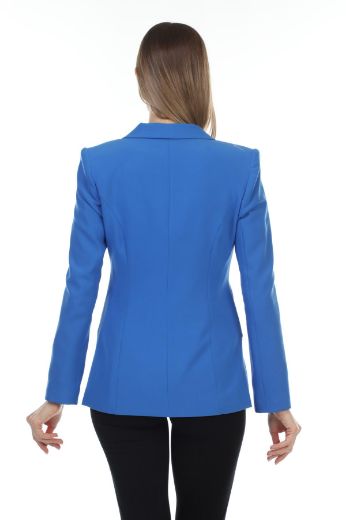 Picture of Fimore 5568-60 BLUE Women Jacket