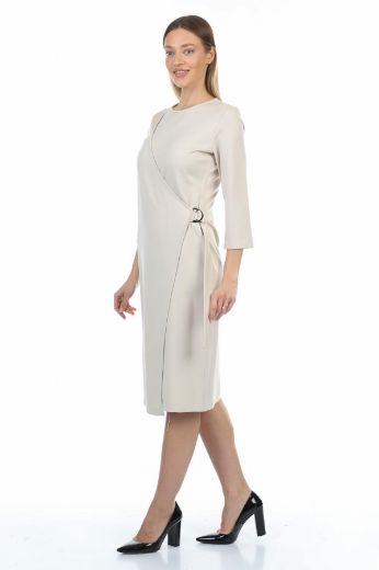 Picture of Mira Mia Y236020 CREAM Women Dress