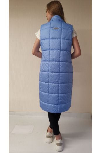 Picture of Lasagrada L-11727 BLUE Women Vest