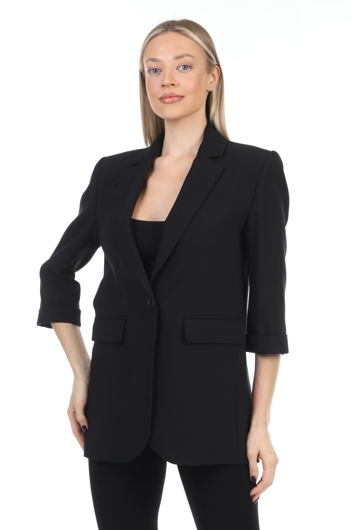 Mira Mia Y231004 BLACK Women Jacket | Dosso Dossi