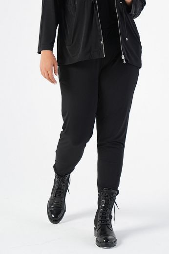 Picture of Nelly 220450066-siyah BLACK Plus Size Women Pants 