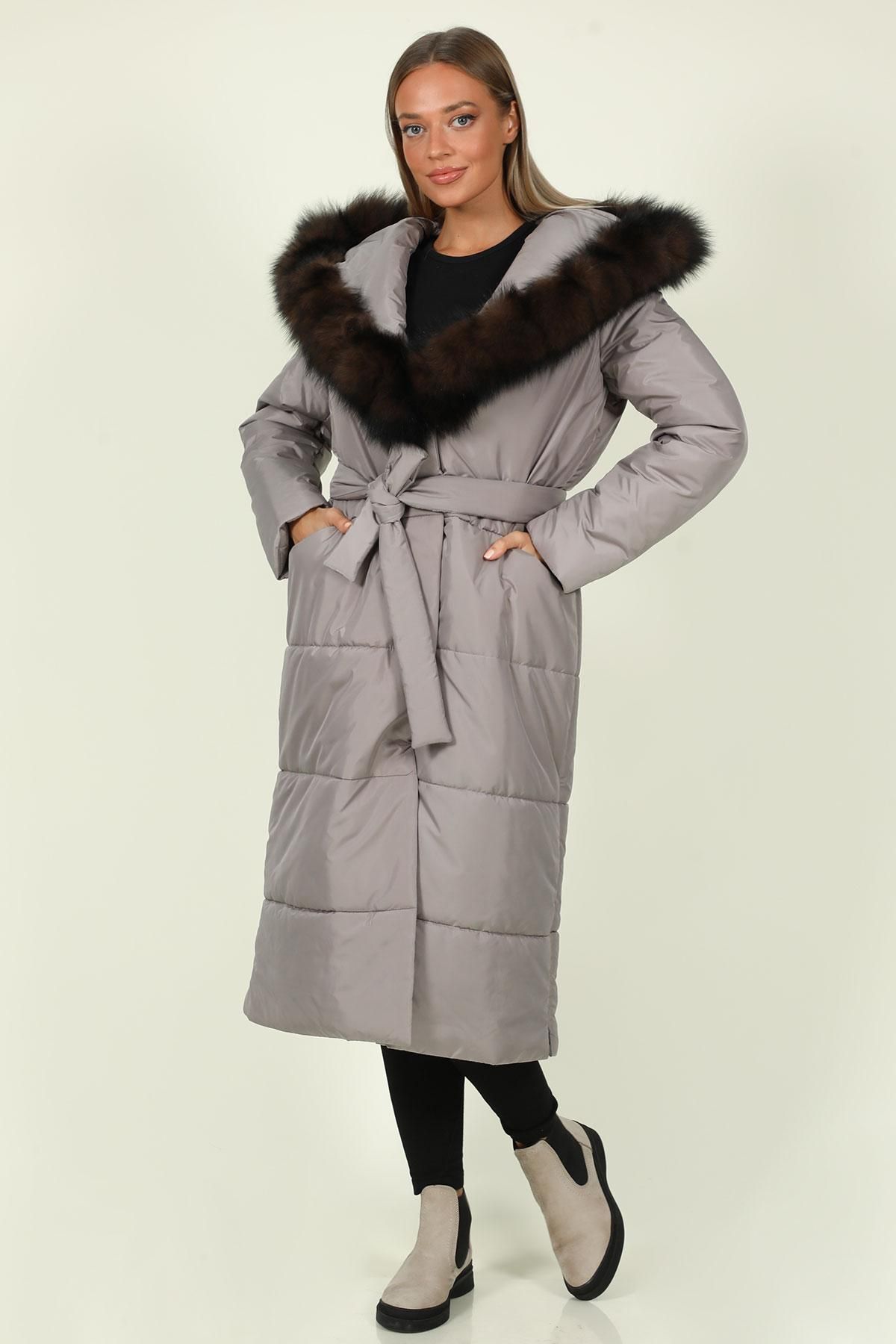 Renata 2216 GREY Women Coat | Dosso Dossi