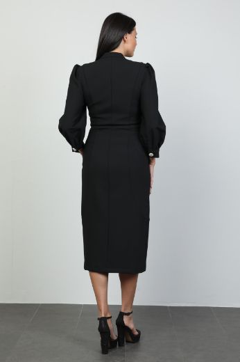 Picture of Lasagrada K4191 BLACK Women Dress