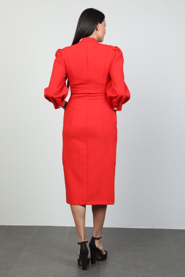 Picture of Lasagrada K4191 RED Women Dress