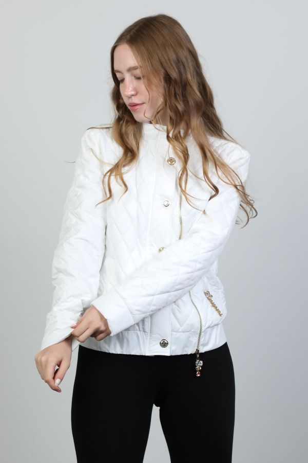 Picture of Lasagrada L22197 ECRU Women Puffer Coat