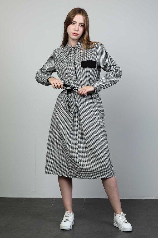 Picture of Mira Mia K246002 GREY Women Dress