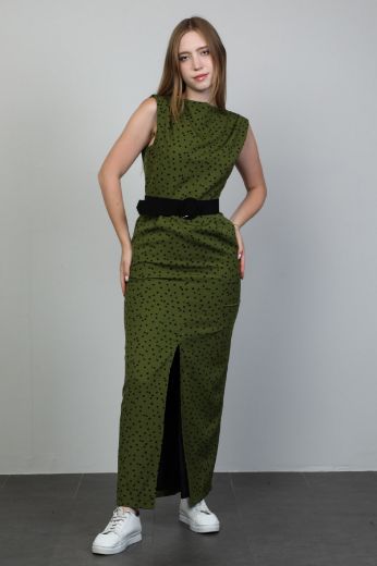 Picture of Mira Mia K246017 GREEN Women Dress