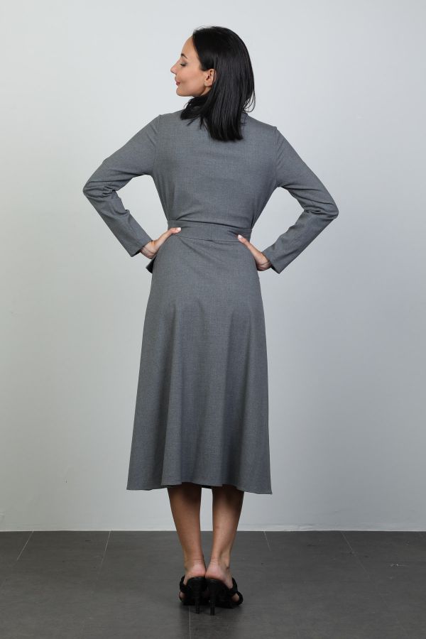 Picture of Mira Mia K246011 GREY Women Dress