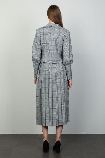 Picture of 4gKiwe MTKG312 GREY Women Suit