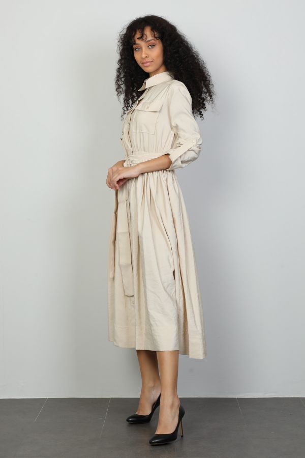 Picture of Mira Mia K245603 CREAM Women Dress