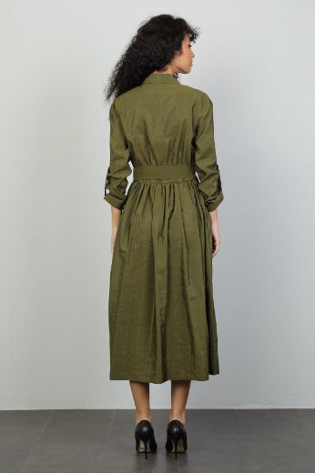 Picture of Mira Mia K245603 GREEN Women Dress