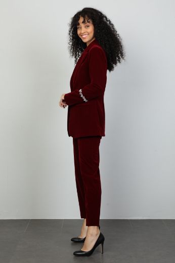 Picture of Womma 73608 RED Women Suit