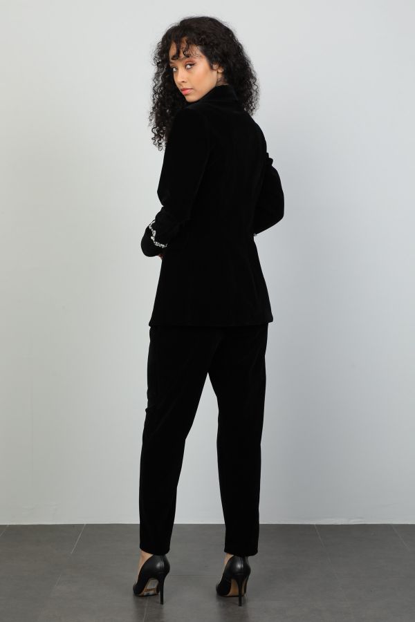 Picture of Womma 73608 BLACK Women Suit