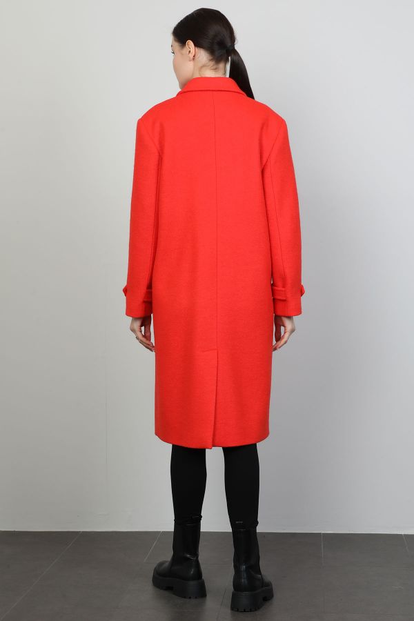 Picture of 4gKiwe MYI309 RED Women Coat