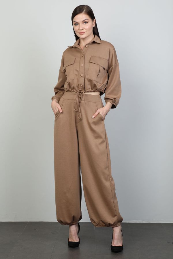 Picture of F.X Missony 2638 LIGHT BROWN Women Suit