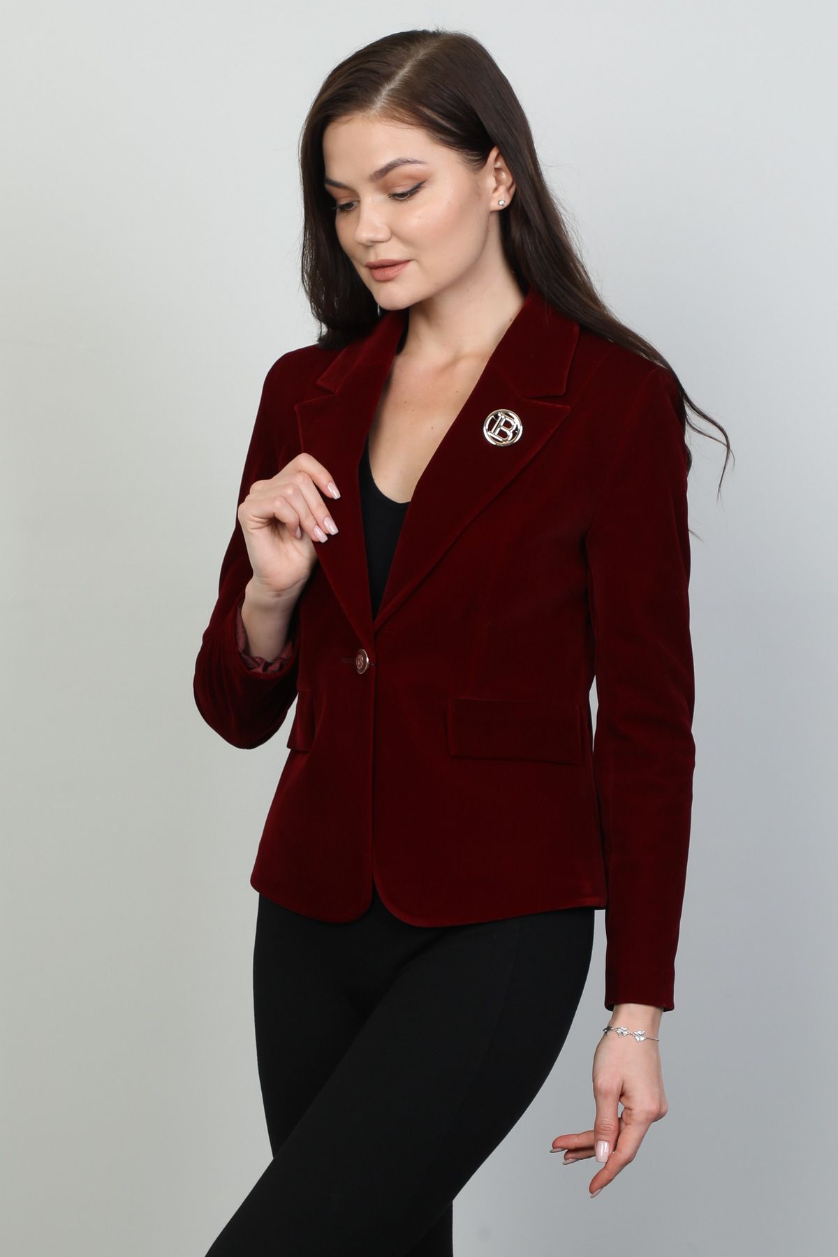 Burgundy dress jacket outlet womens