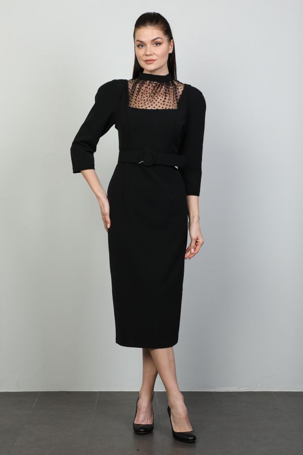 Picture of Mira Mia K246054 BLACK Women Dress