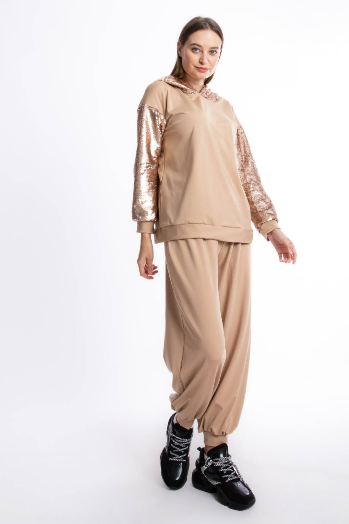 Design By Az 1030 LIGHT BROWN Women Sportswear | Dosso Dossi