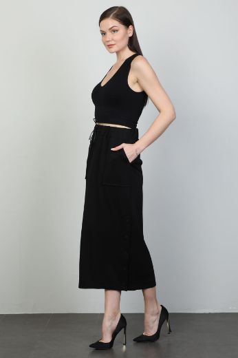 Picture of Mira Mia K248021 BLACK Women Skirt