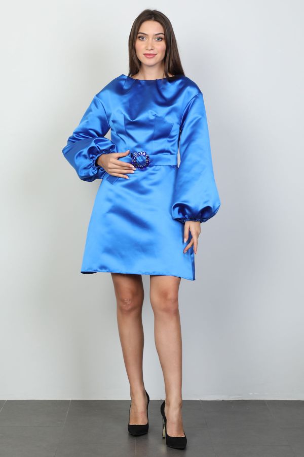 Picture of 4gKiwe MZI043 BLUE Women Dress