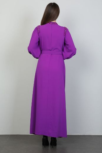 Picture of Roux 2327151 PURPLE Women Dress