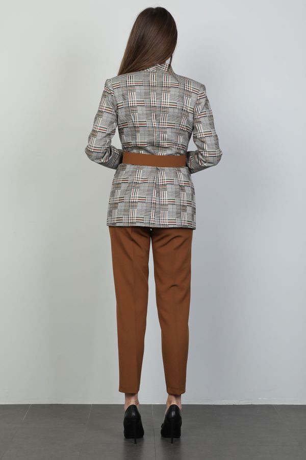 Picture of Xewn 4874 BROWN Women Suit