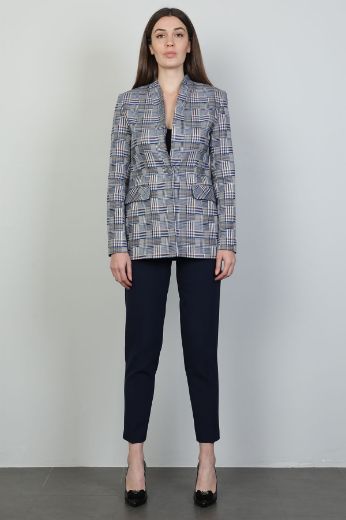 Picture of Xewn 4874 NAVY BLUE Women Suit