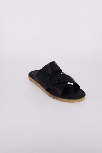 Picture of 640 SIYAH TABAN 2176 ST Men Slippers