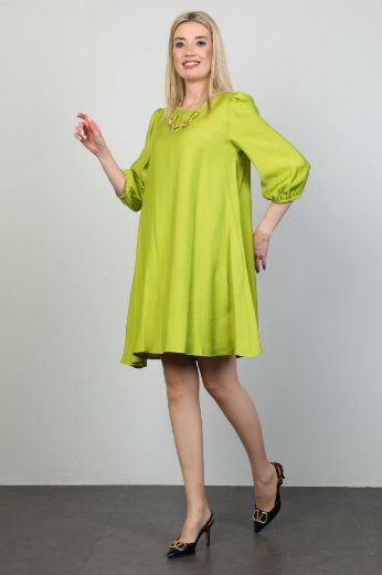 ROXELAN RD8652 FISTIK YESILI Kadın Elbise resmi
