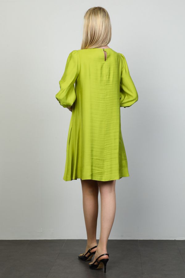 ROXELAN RD8652 FISTIK YESILI Kadın Elbise resmi