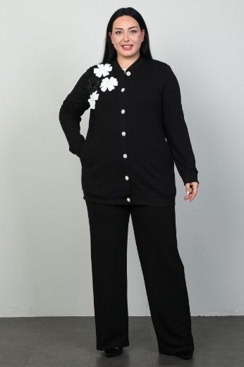 Picture of Roguee 24Y-1505xl BLACK Plus Size Women Suit
