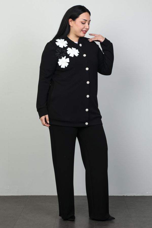 Picture of Roguee 24Y-1505xl BLACK Plus Size Women Suit