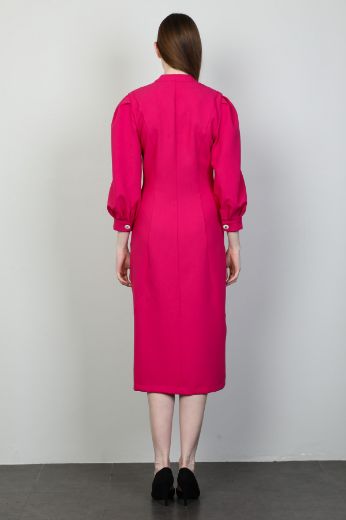 Picture of Lasagrada K4191 FUCHSIA Women Dress